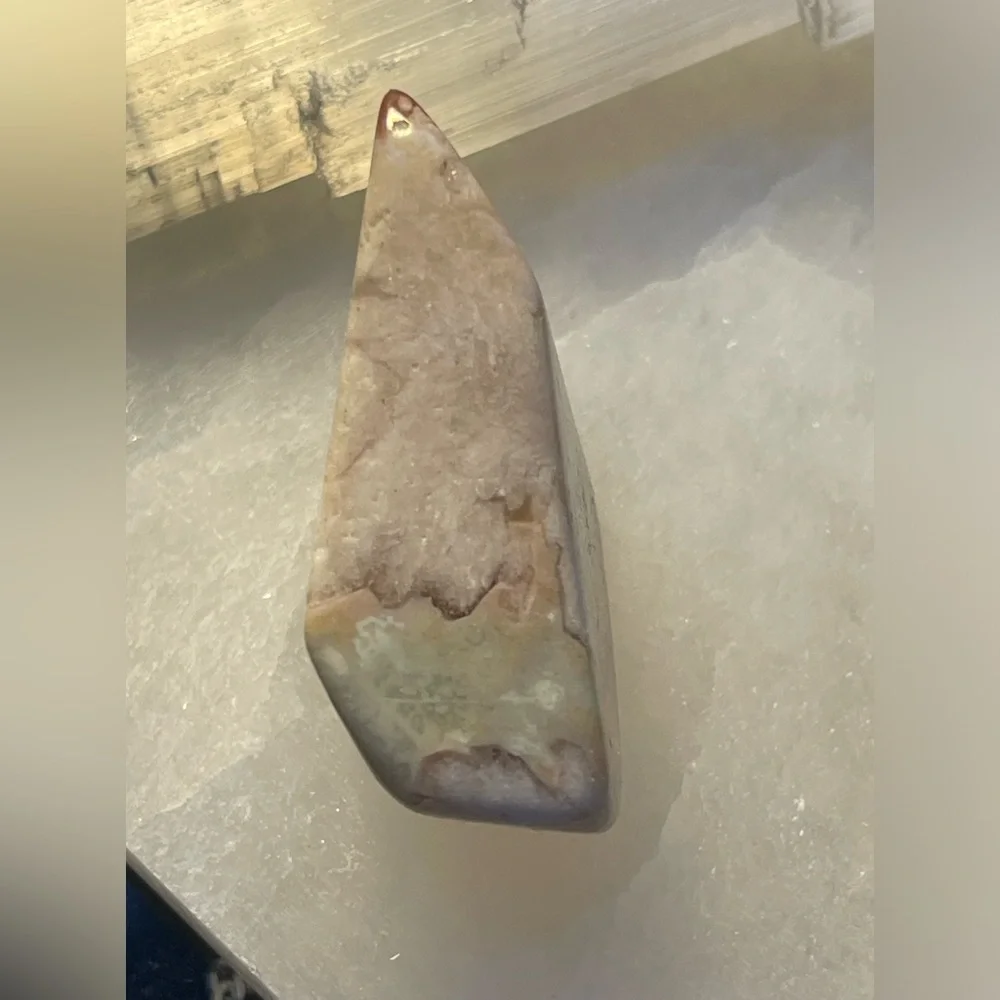 Flower Agate Freeform Natural Crystal Stone